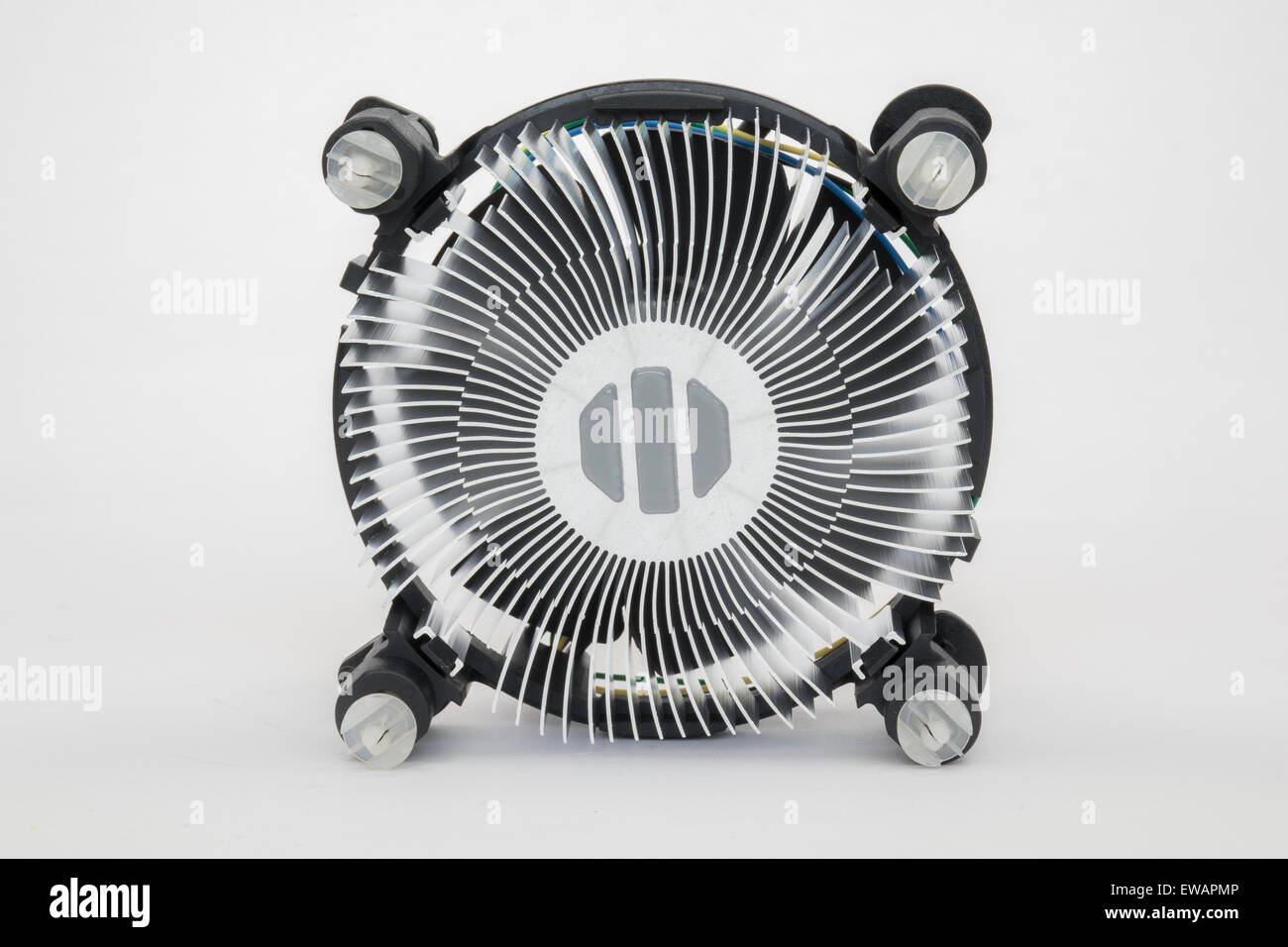 Processore per computer il raffreddamento del dissipatore di calore con ventola Foto Stock