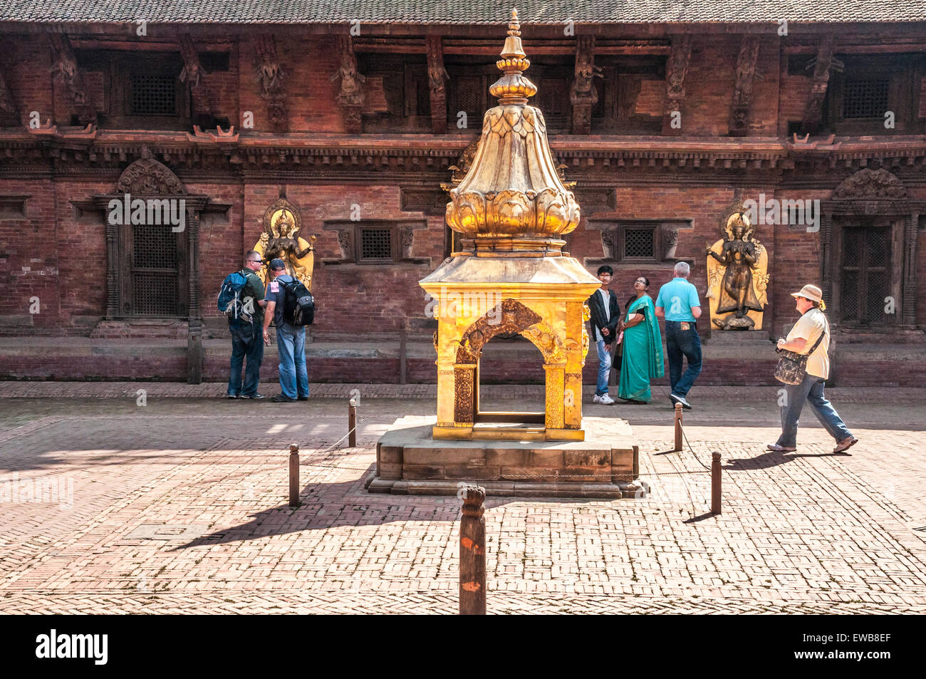 Patan Nepal (Lalitpur Sub-Metropolitan City) Durbar Square. Foto Stock