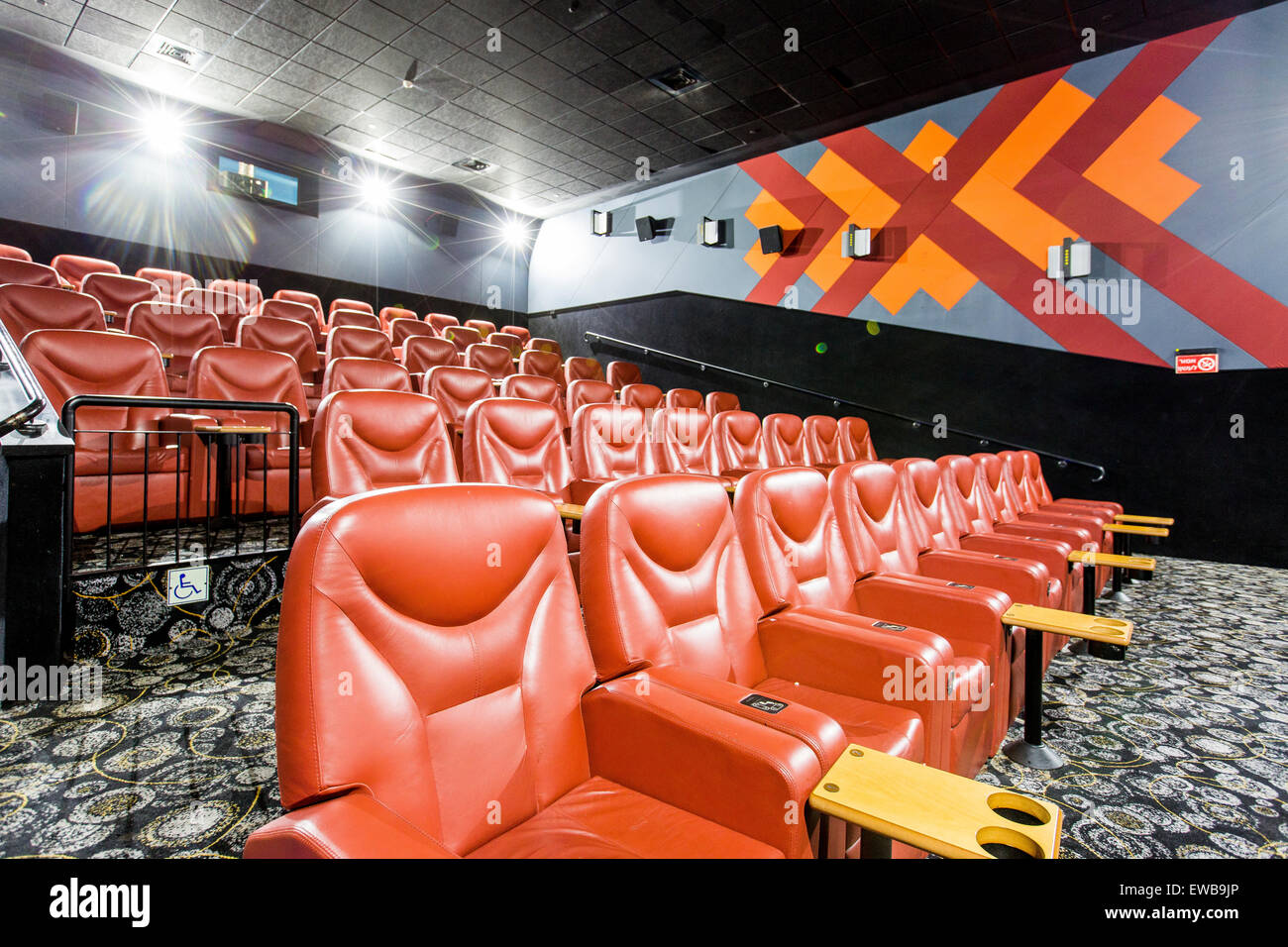 Sì Planet movie theater, Rishon lezion, Israele Foto Stock