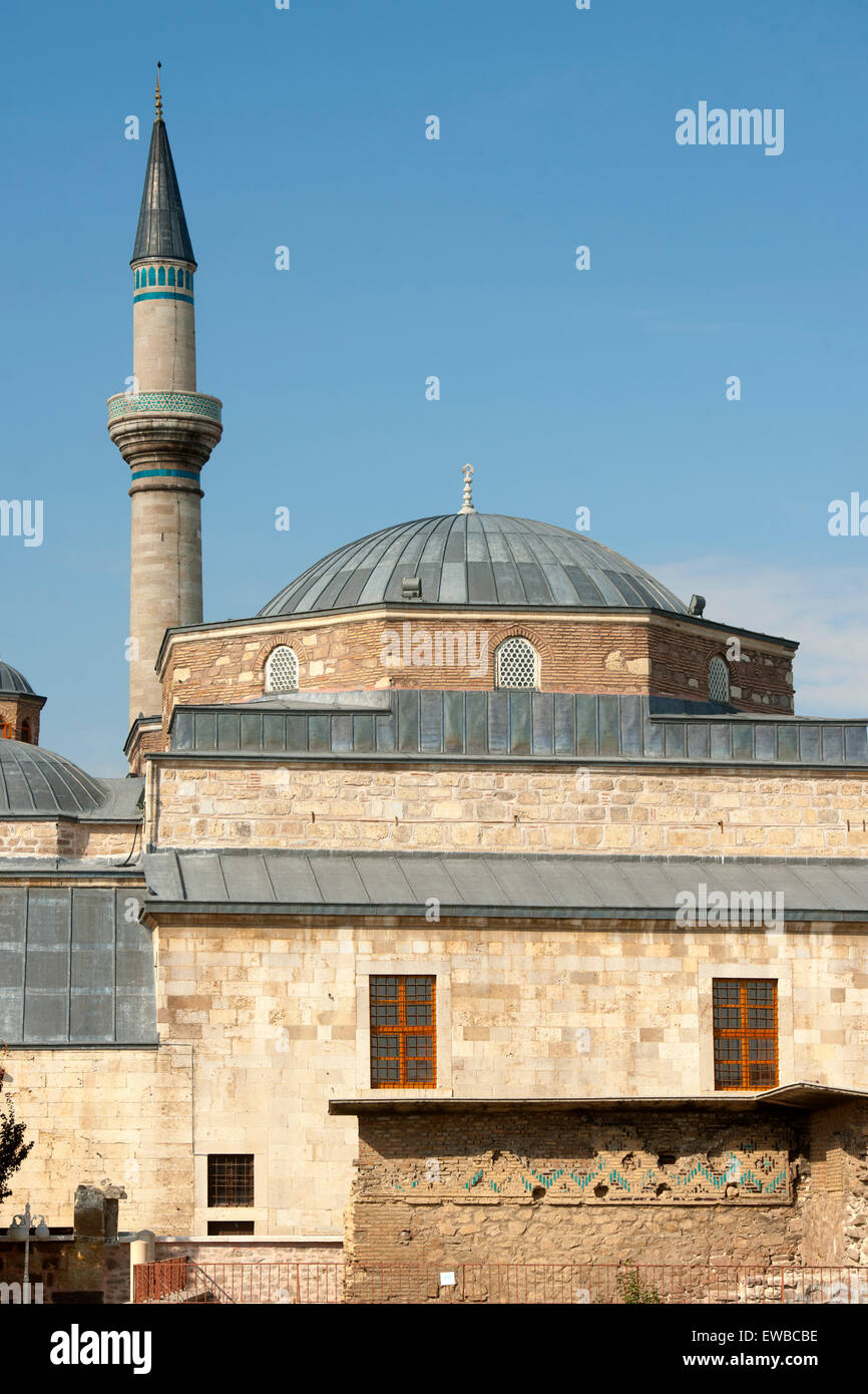 Türkei, Konya, Mevlana-Museum, Mevlana Moschee, Foto Stock