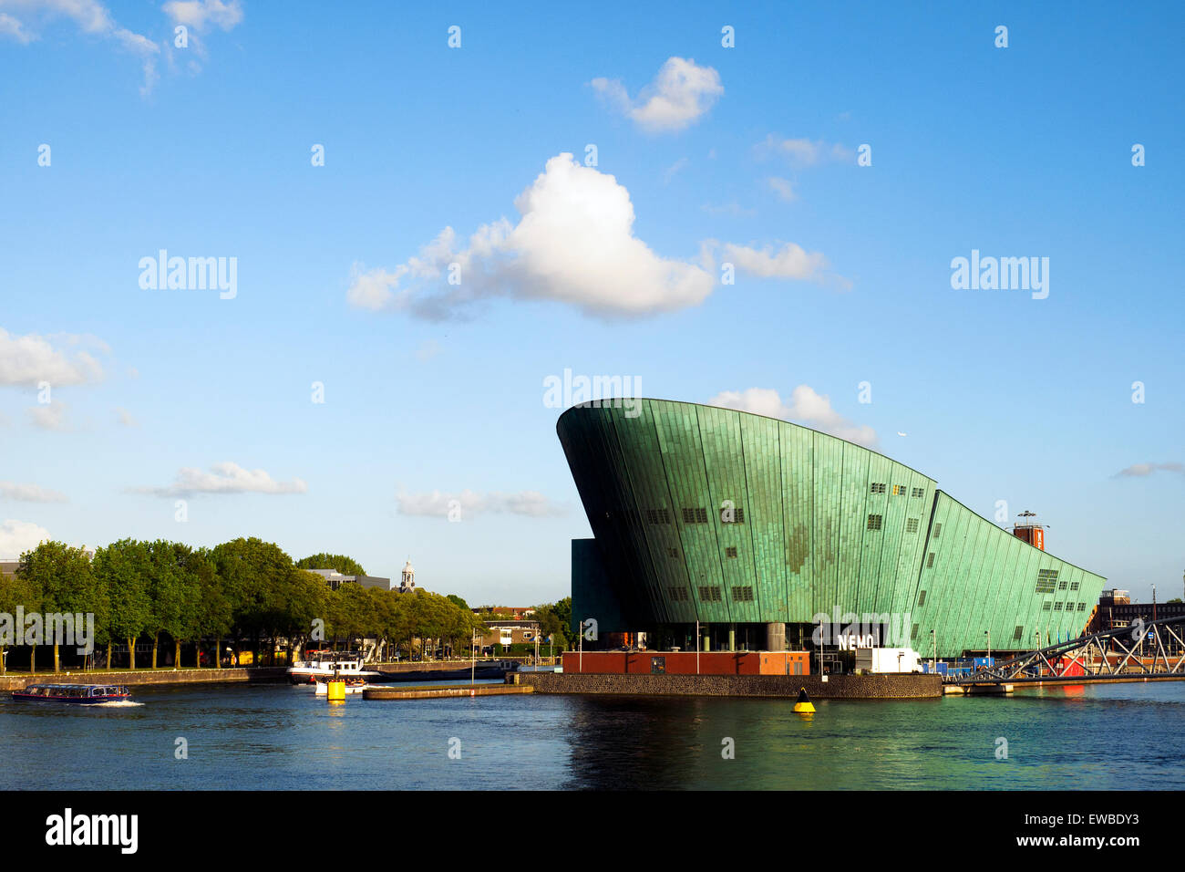 NeMo (Museo Nazionale per la scienza e la tecnologia), Oosterdok. Amsterdam, Paesi Bassi. Foto Stock