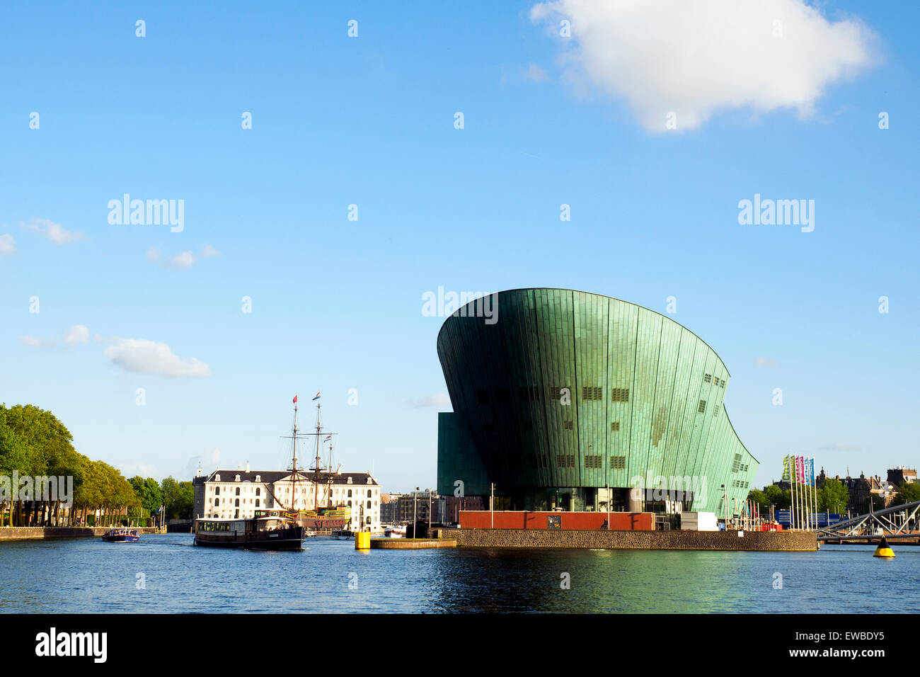 NeMo (Museo Nazionale per la scienza e la tecnologia), Oosterdok. Amsterdam, Paesi Bassi. Foto Stock