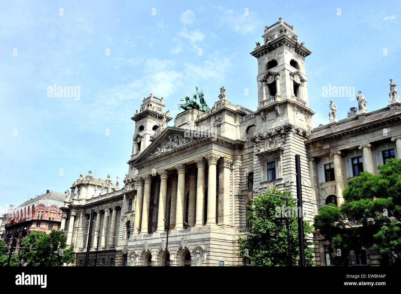 Museo Etnografico, Budapest, Ungheria Foto Stock