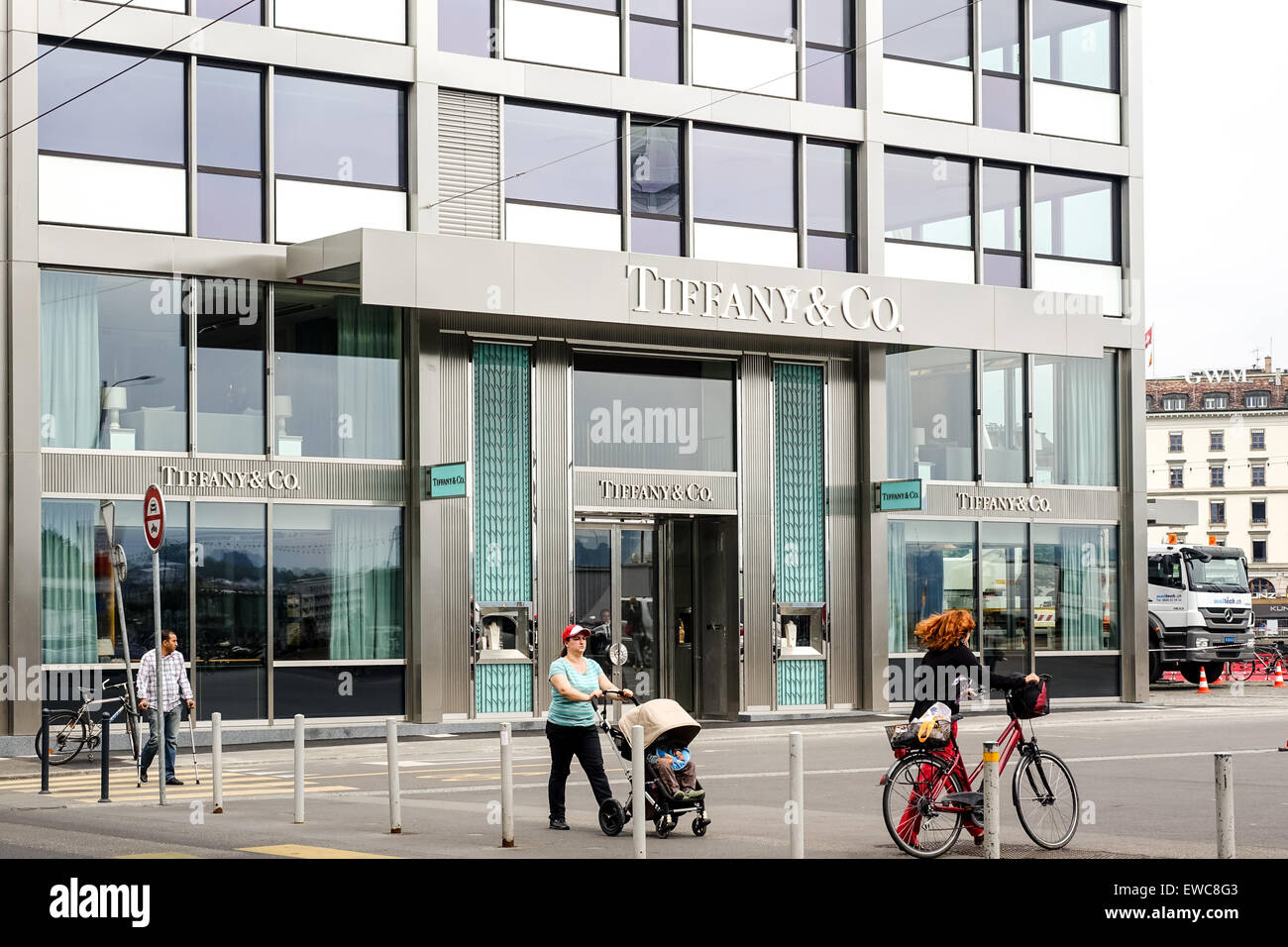 Ginevra Svizzera Tiffany & Co Foto Stock