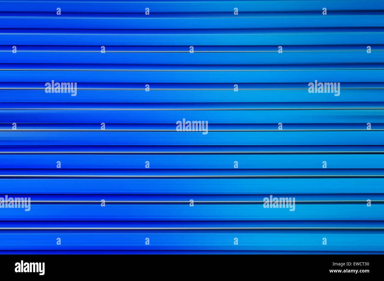 Astratto modello blu sfondo, linee orizzontali parallele Foto Stock