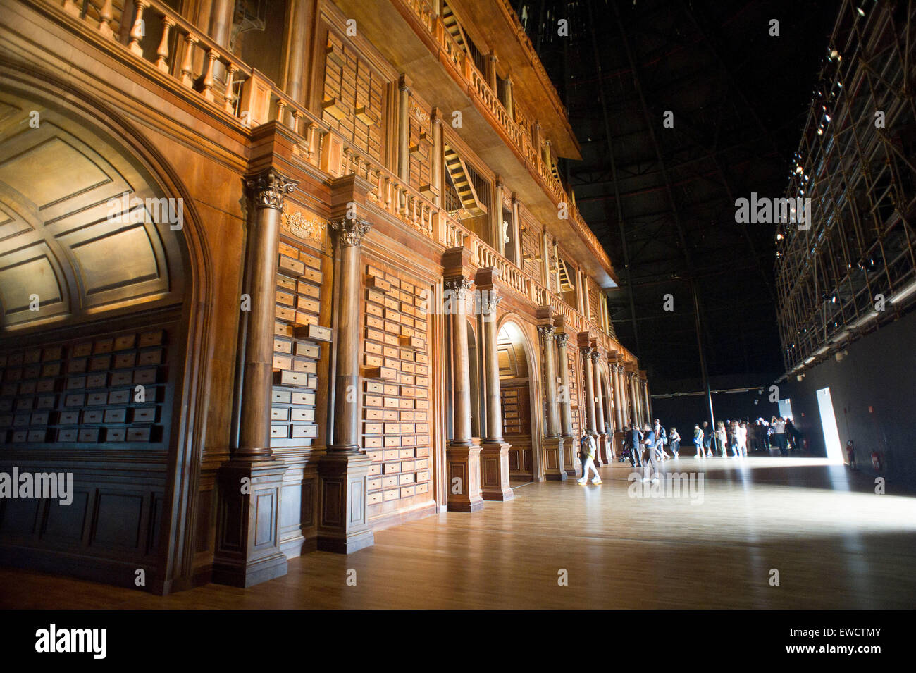 Italia - Milano - Expo 2015 - Padiglione Zero - Teatro della memoria Foto  stock - Alamy