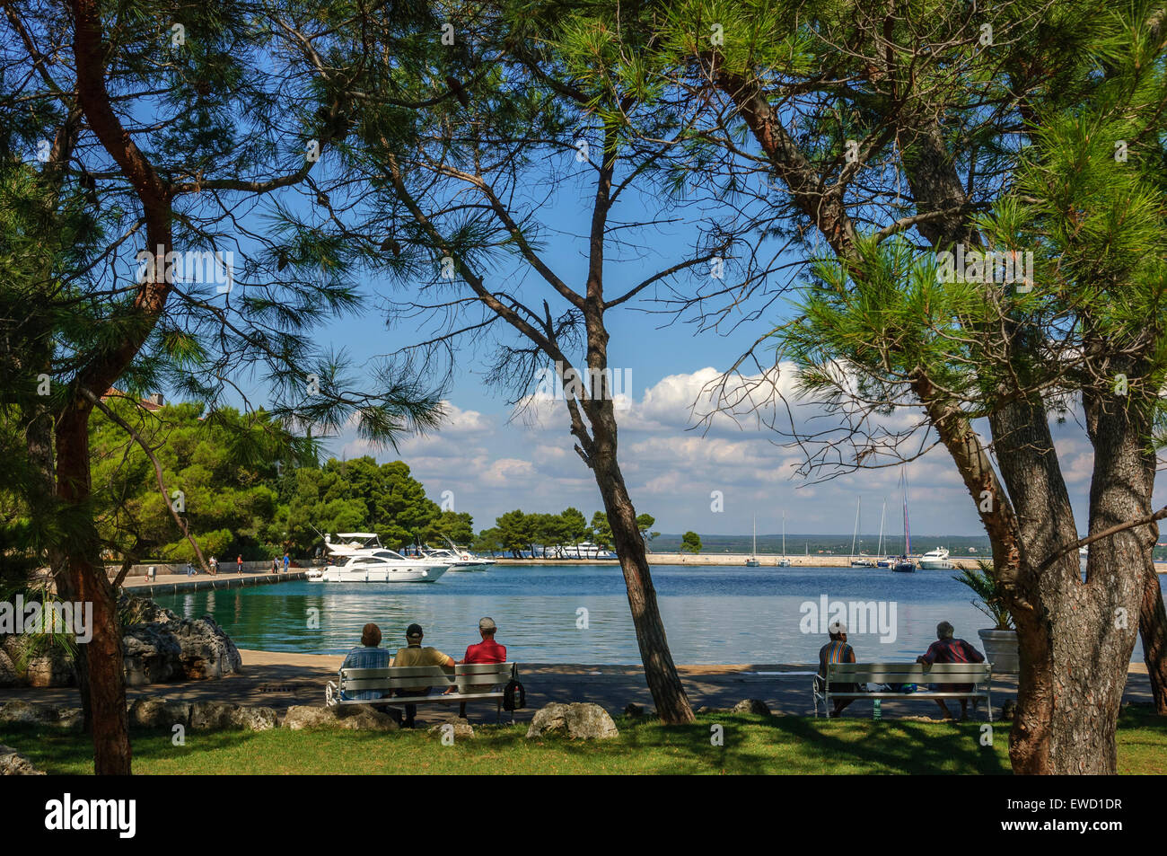 Veli Brijun. Le isole di Brioni. Istria. Croazia Foto Stock