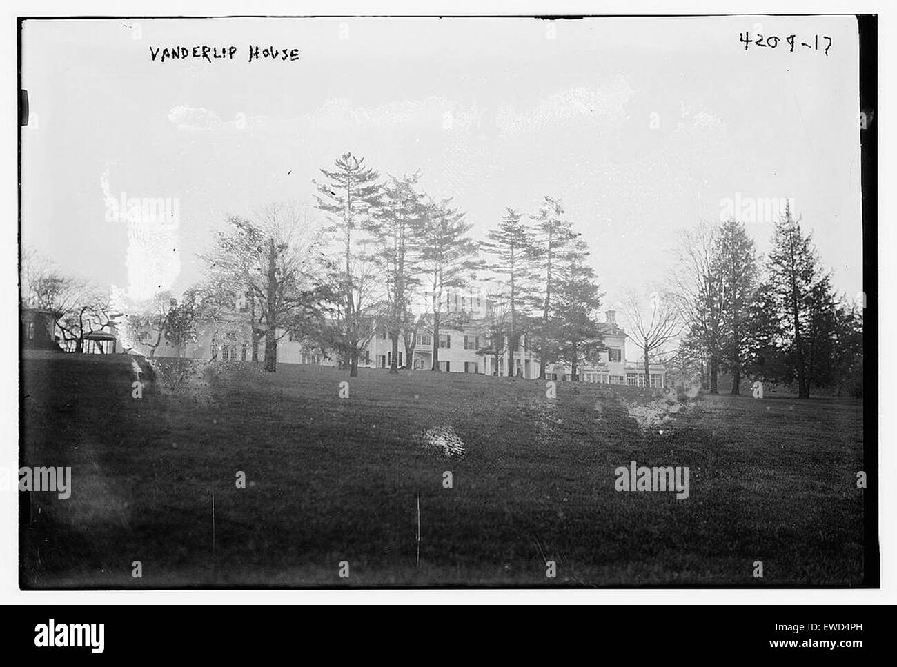 Vanderlip House, un edificio storico situato in un'area notevole, noto per il suo stile architettonico e il suo significato culturale nella storia locale. Foto Stock