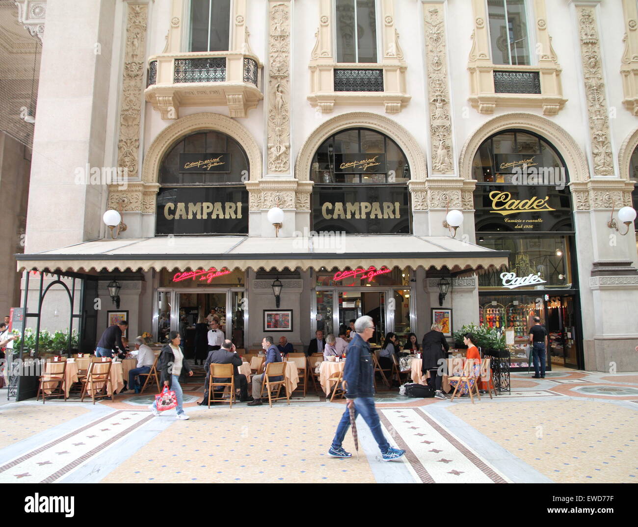 Il Gruppo Campari lounge bar in Milano, Italia Foto Stock
