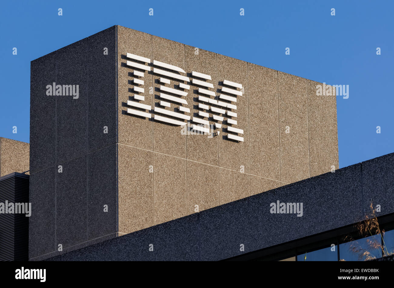IBM building, Southbank, Londra England Regno Unito Regno Unito Foto Stock