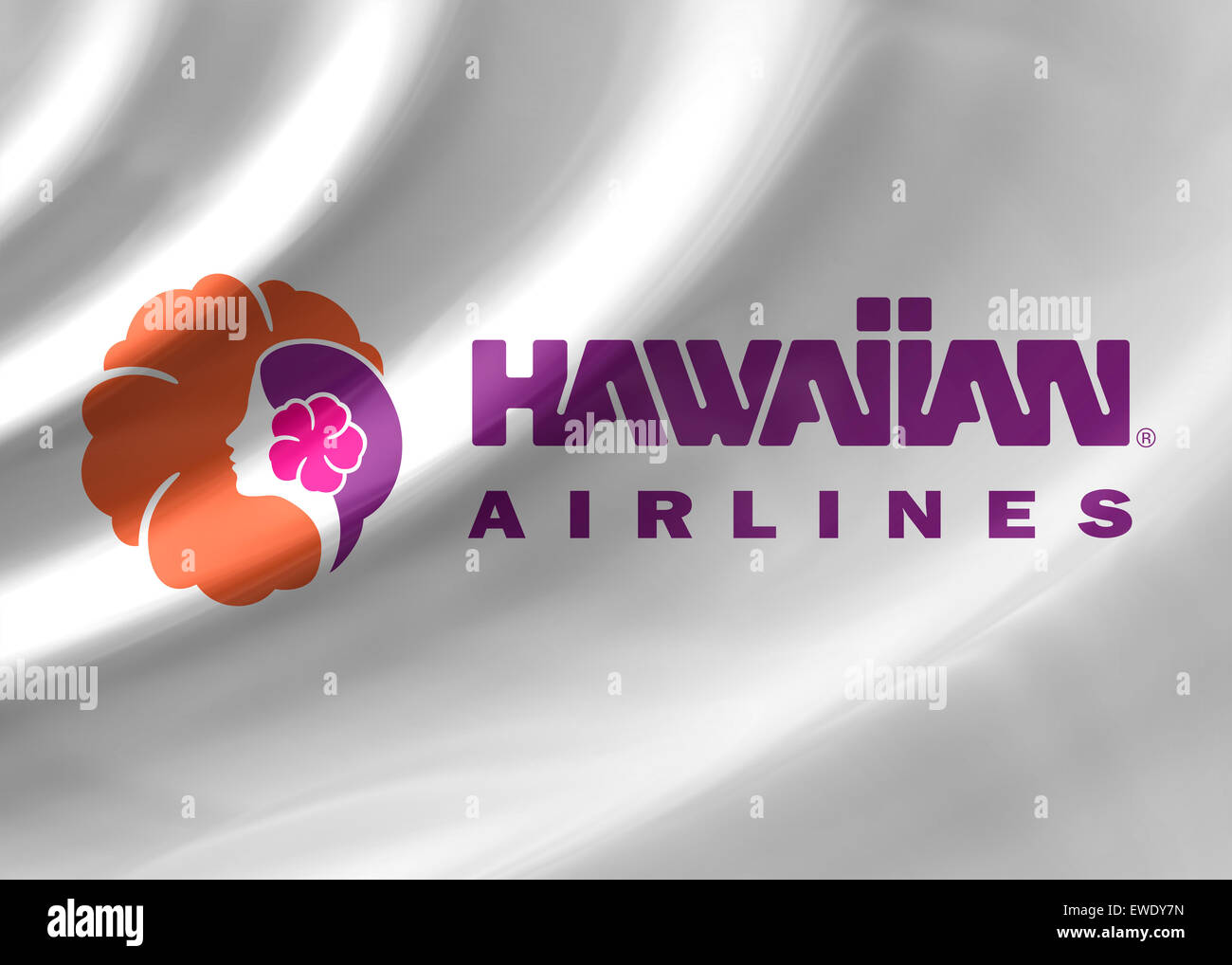 Hawaiian Airlines logo icona simbolo bandiera emblema segno Foto Stock