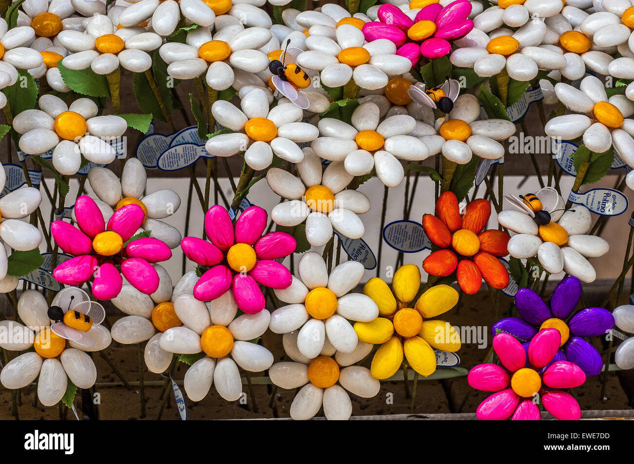 Italia Abruzzo confetti di Sulmona Foto stock Alamy