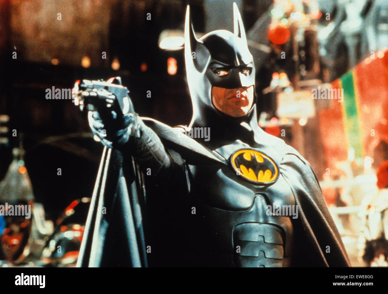 Il ritorno di Batman, Michael Keaton Foto Stock