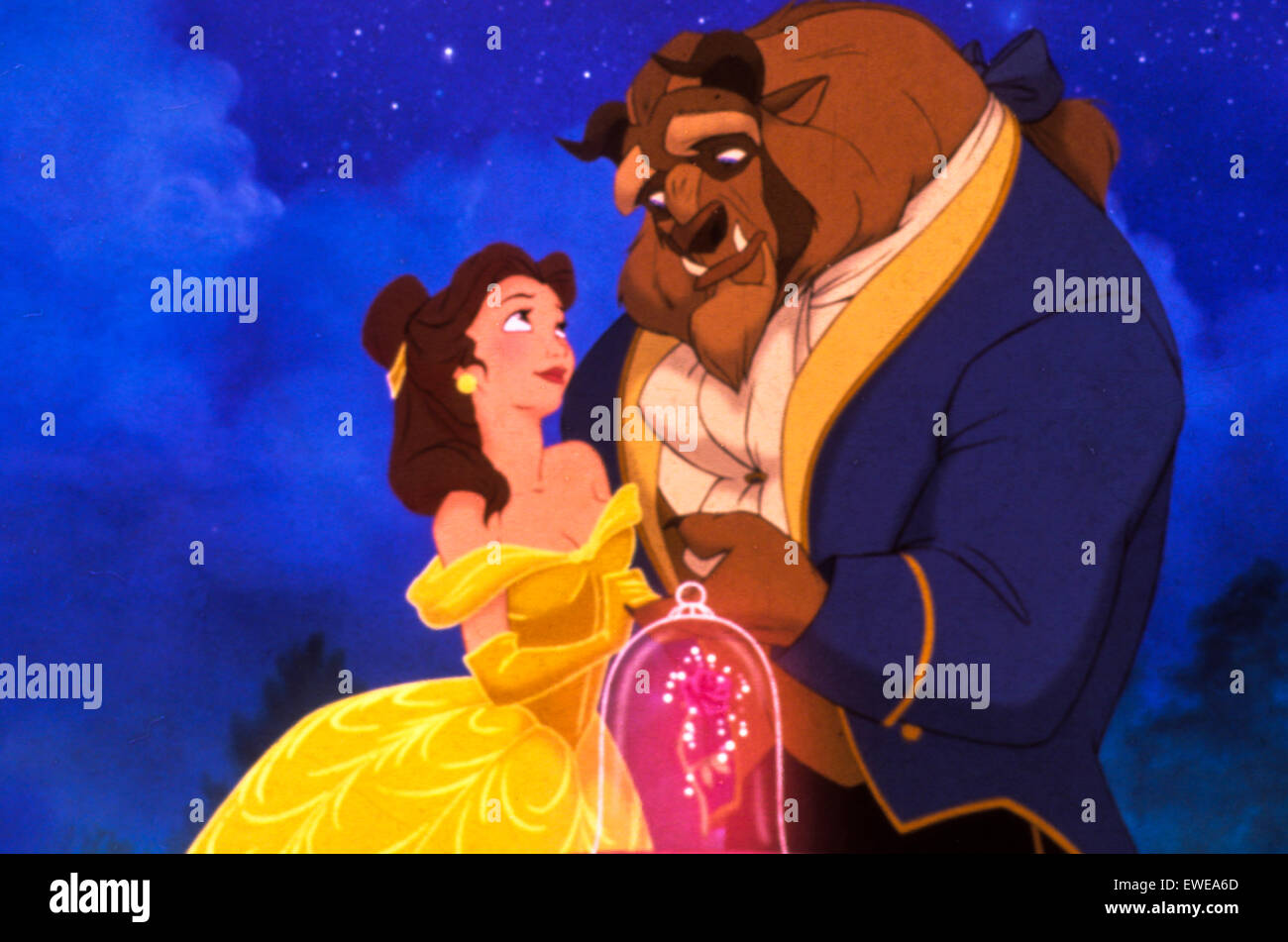 La bella e la Bestia Foto Stock