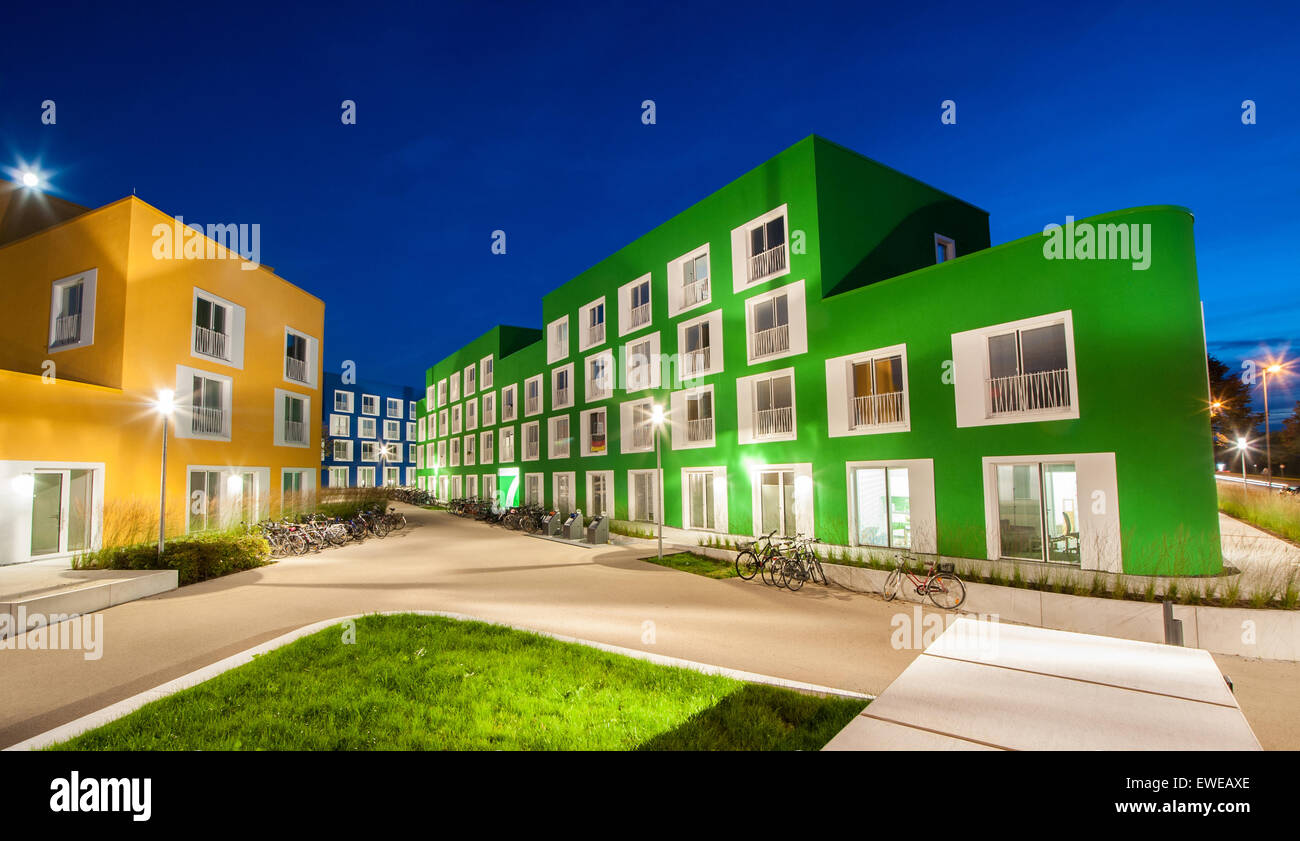 Muenster, Germania, residenza per studenti Foto Stock