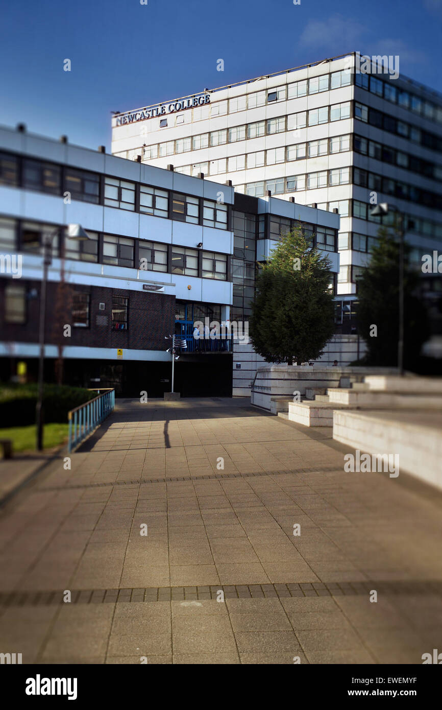 Newcastle College Rye Hill Campus, Newcastle upon Tyne Foto Stock