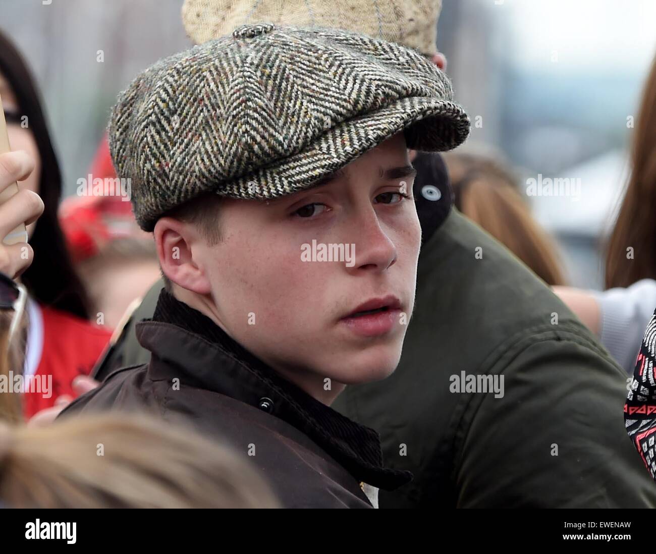 Brooklyn Beckham Foto Stock