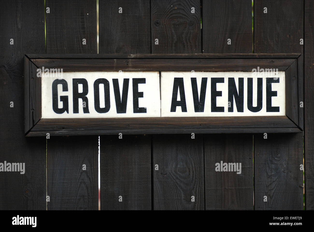 Grove Avenue, London, Newcastle upon Tyne Foto Stock