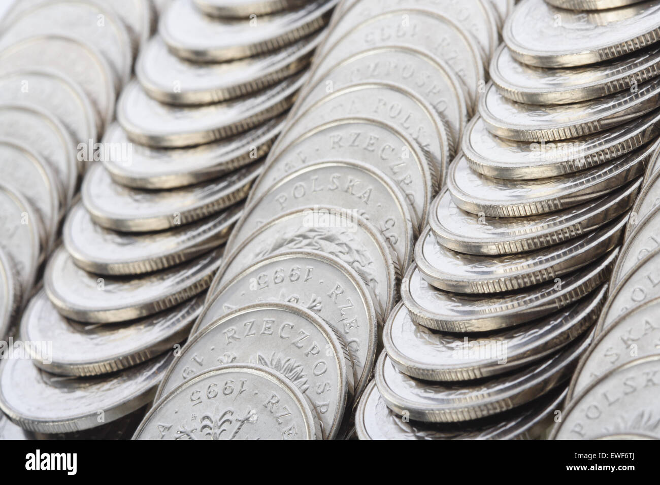 Valuta polacca - studio shot Foto Stock