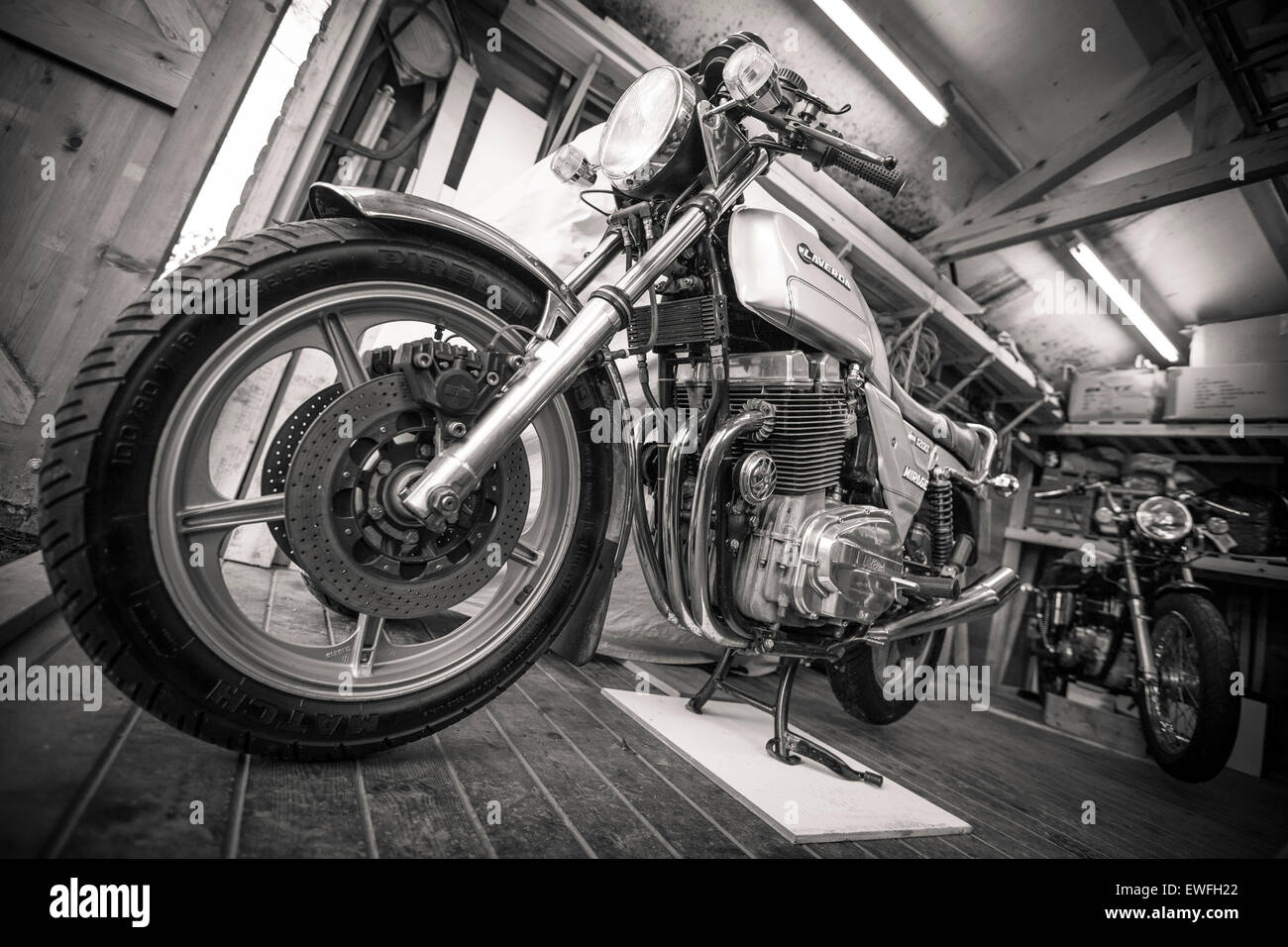 Laverda motociclo classico Foto Stock