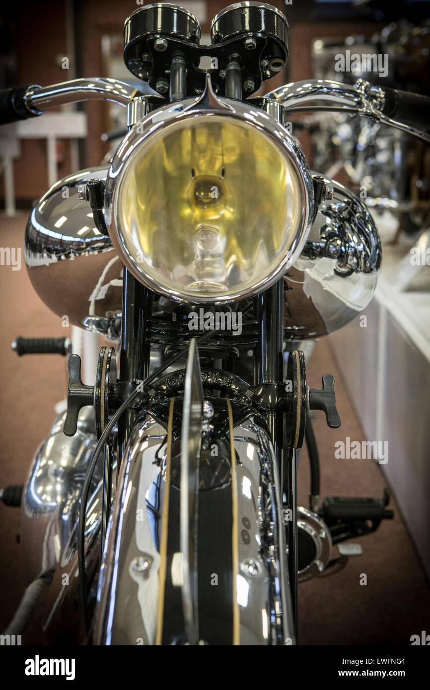 Brough Superior classic motociclo Foto Stock