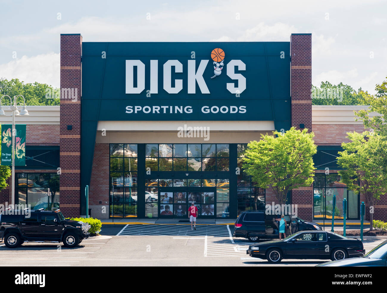 Dicks negozio di articoli sportivi a Gainesville, Virginia, Stati Uniti d'America Foto Stock