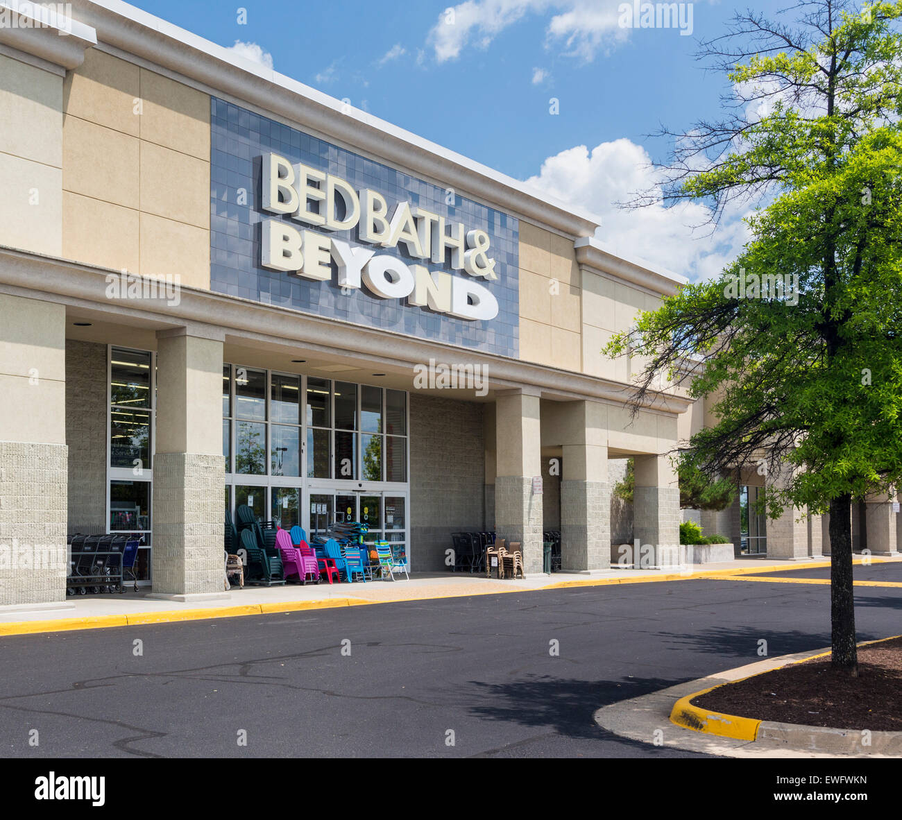Bed Bath & Beyond store in Manassas, Virginia, Stati Uniti d'America Foto Stock