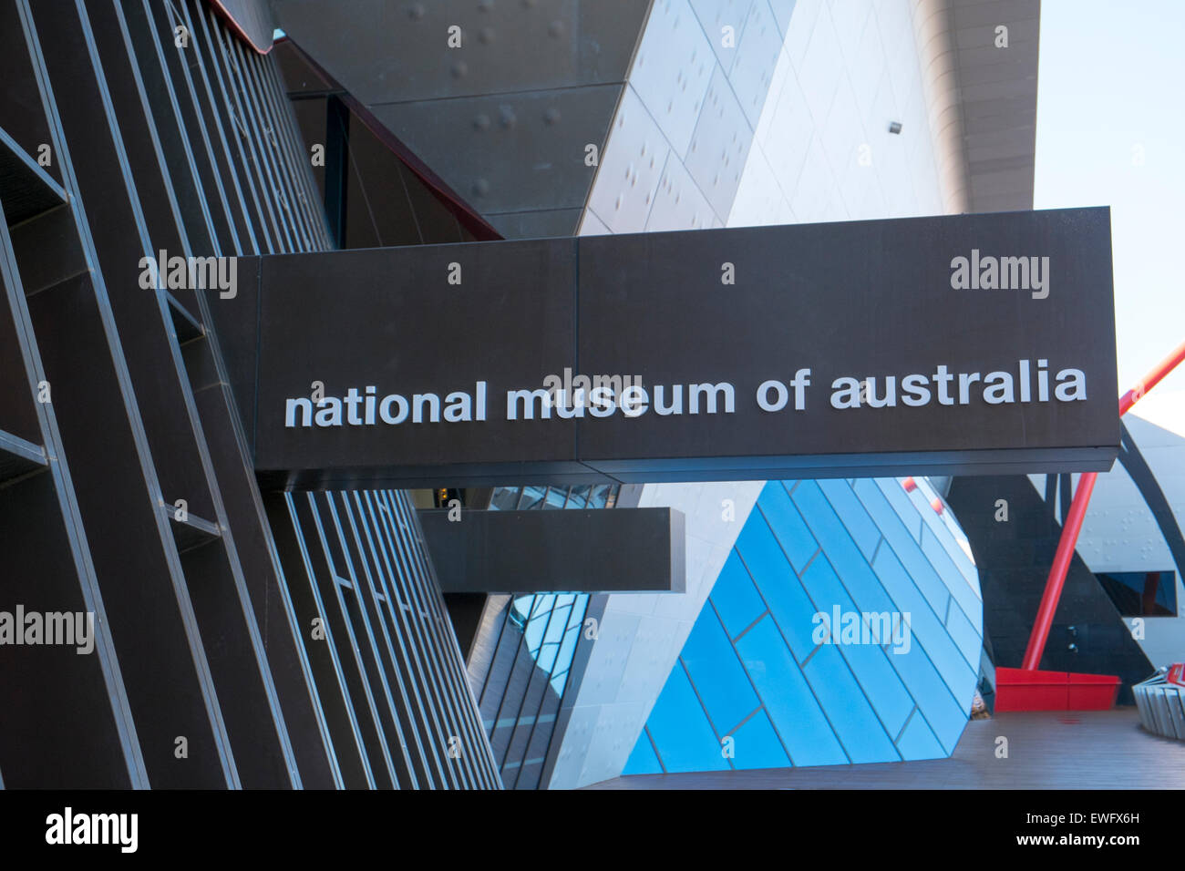 Museo Nazionale dell'australia nel suo capitale Canberra. Foto Stock