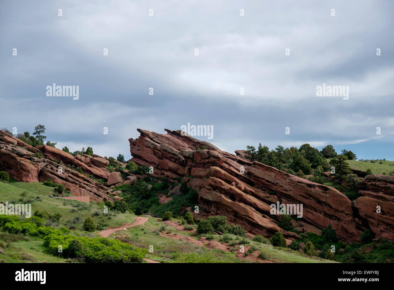 Dettaglio delle Red Rocks Parco, Colorado, Stati Uniti d'America, America del Nord Foto Stock