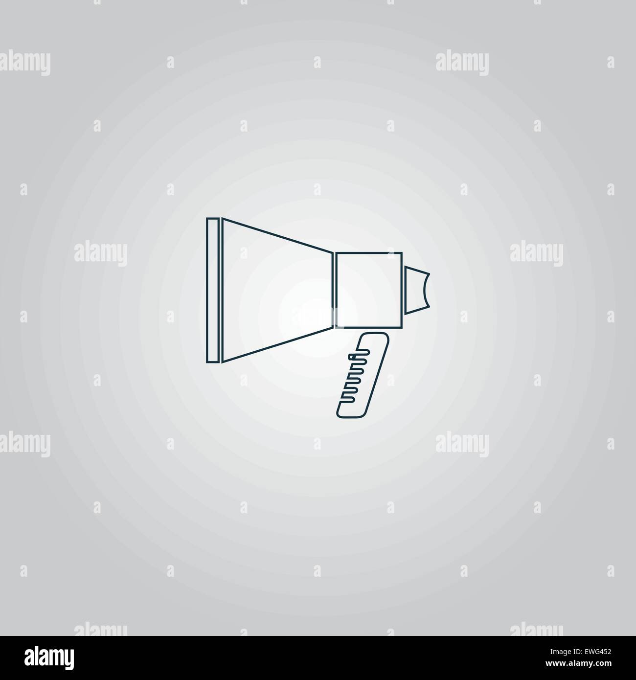 Affari e finanza icona boccaglio Illustrazione Vettoriale