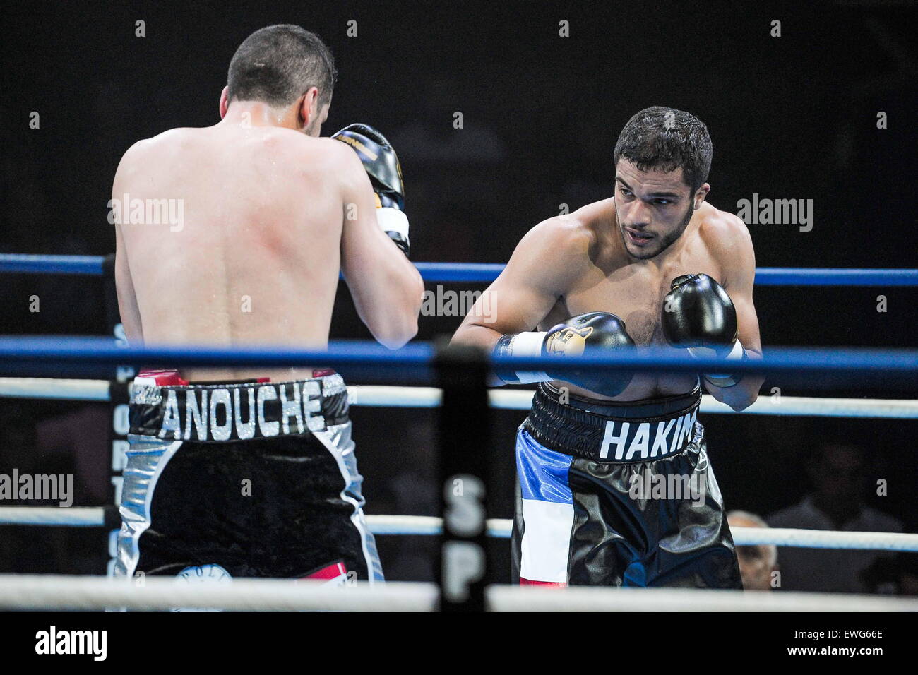 Hakim Zoulikha/Samy Anouche - 13.06.2015 - Apocalisse au Cirque d'Hiver.Photo : Andre Ferreira/Icona Sport Foto Stock