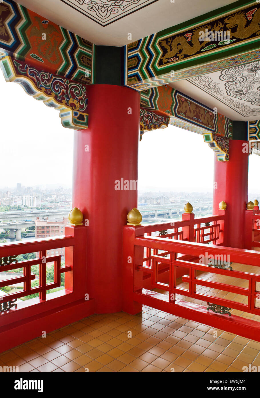 Il Grand Hotel, Taipei, Taiwan. Foto Stock
