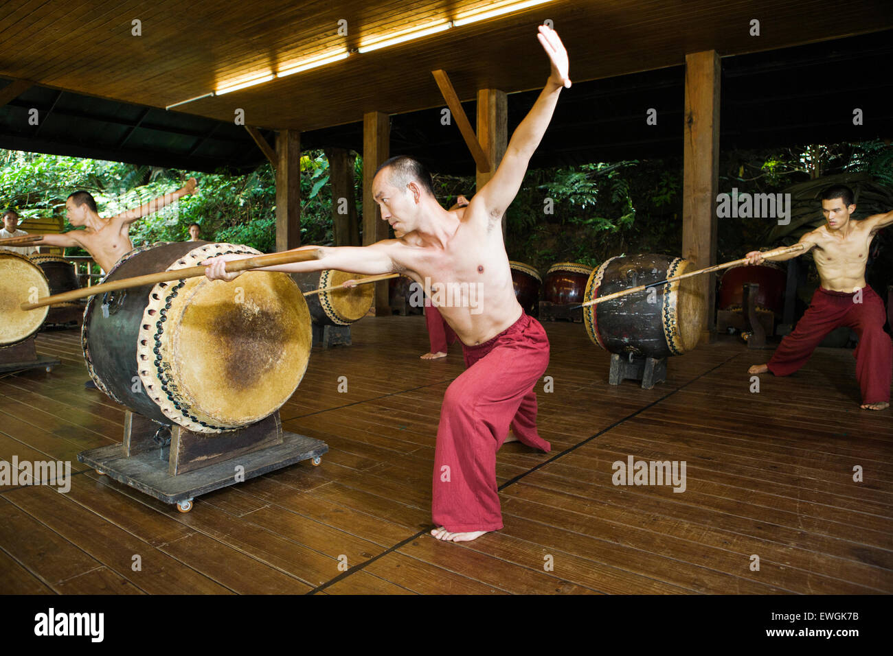 U gruppo teatrale Taipei Taiwan Foto Stock
