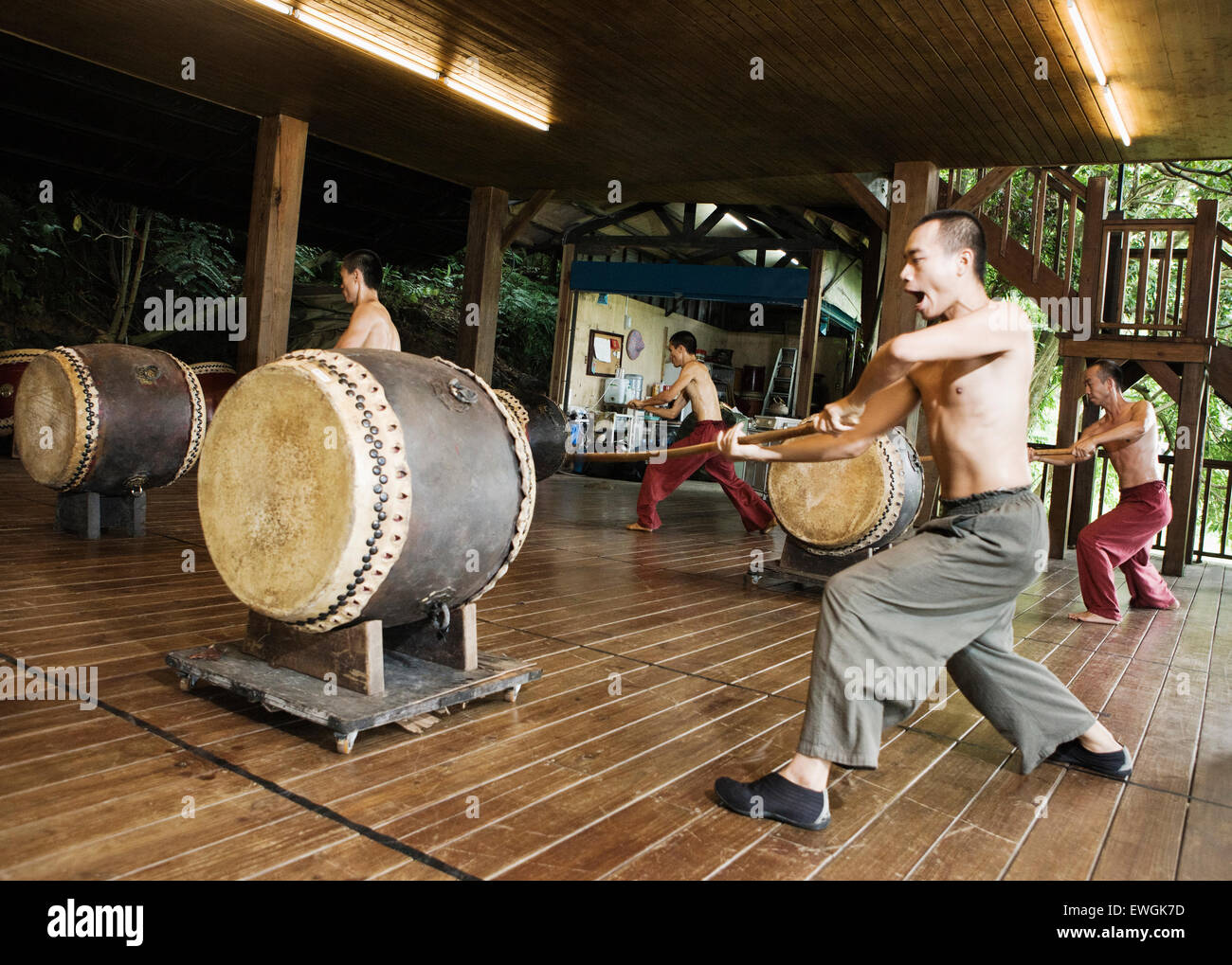 U gruppo teatrale Taipei Taiwan Foto Stock