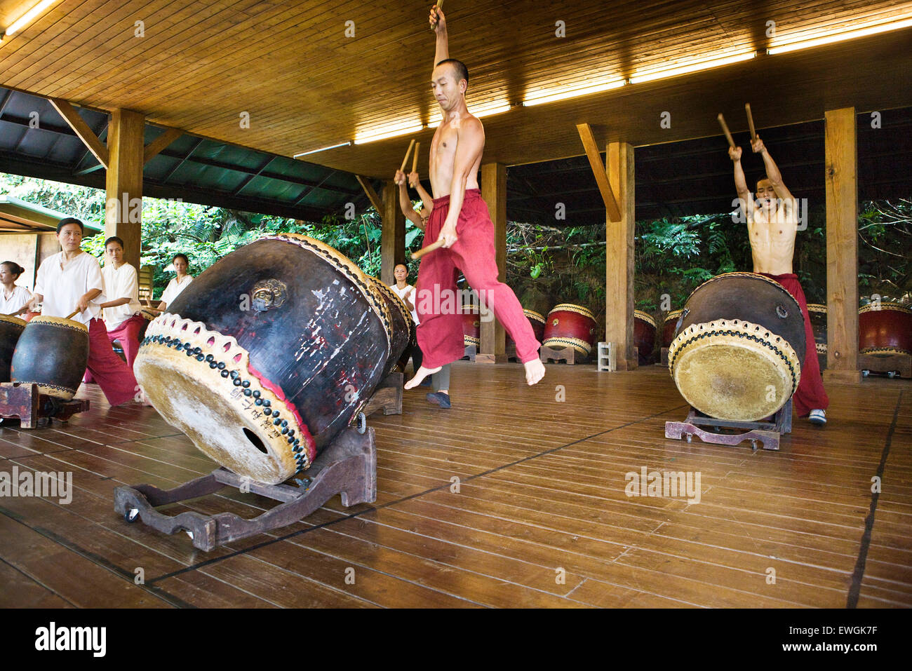 U gruppo teatrale Taipei Taiwan Foto Stock