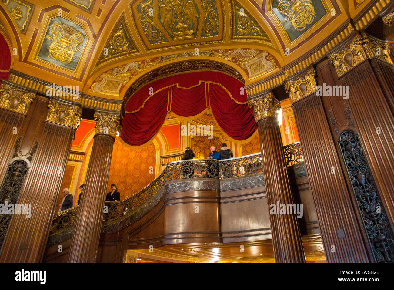 Kings Theatre tour Brooklyn New York City Foto Stock