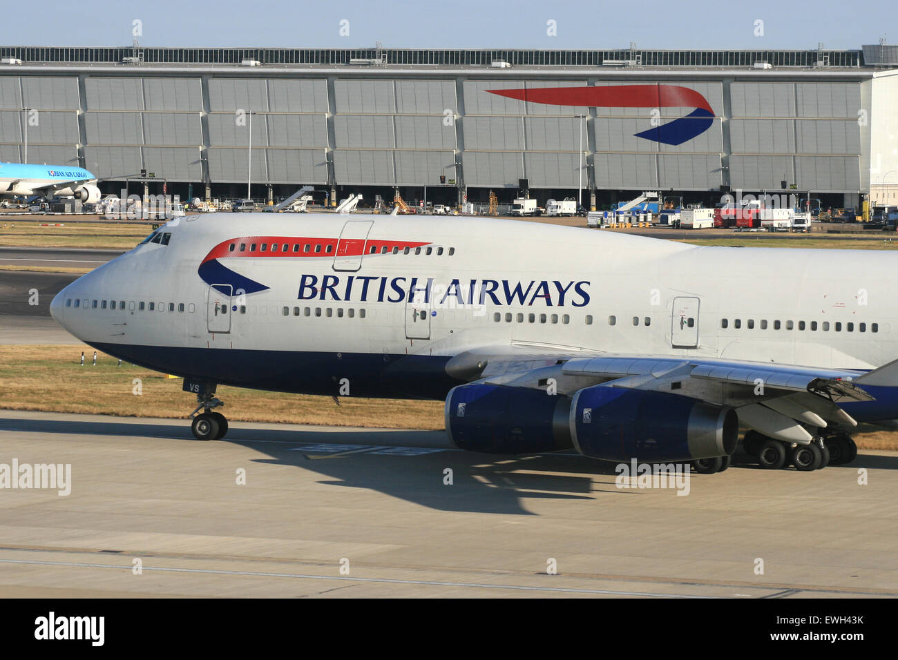 BA BRITISH AIRWAYS INTERNATIONAL AIRLINES GROUP Foto Stock