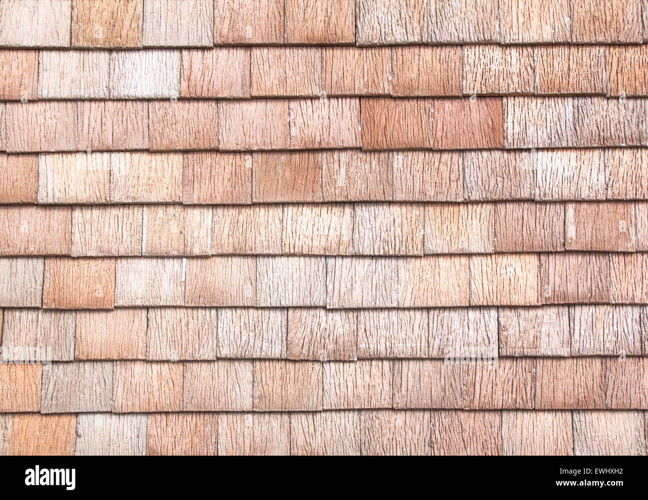 Clay Tegola di sfondo texture industria edilizia. Foto Stock