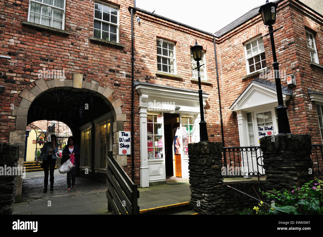 Il Villaggio Artigianale. Derry, Londonderry. Contea di Londonderry. L'Irlanda del Nord. Regno Unito. Regno Unito Foto Stock