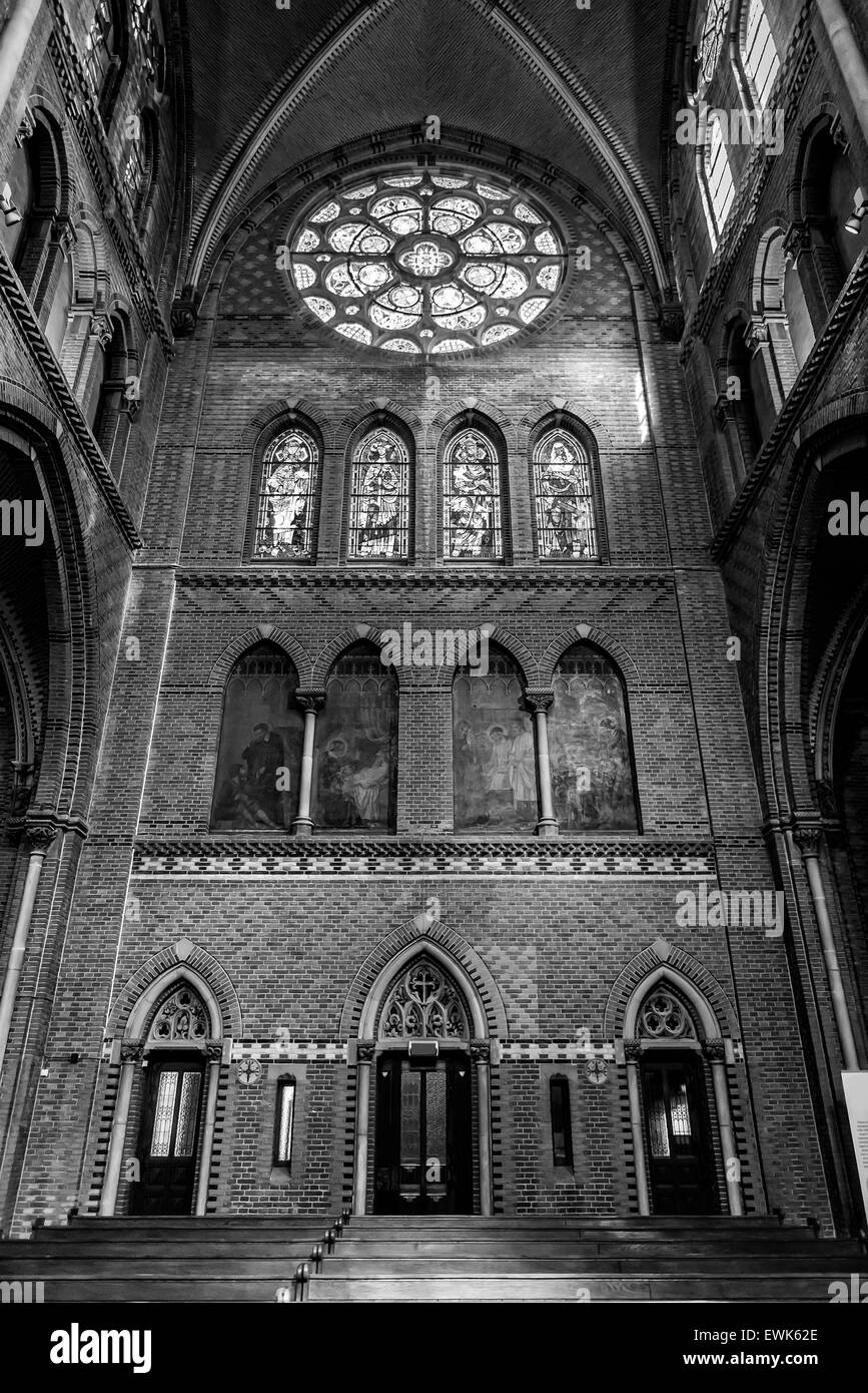 All interno della Chiesa cattolica Saint Catharine Chiesa Foto Stock