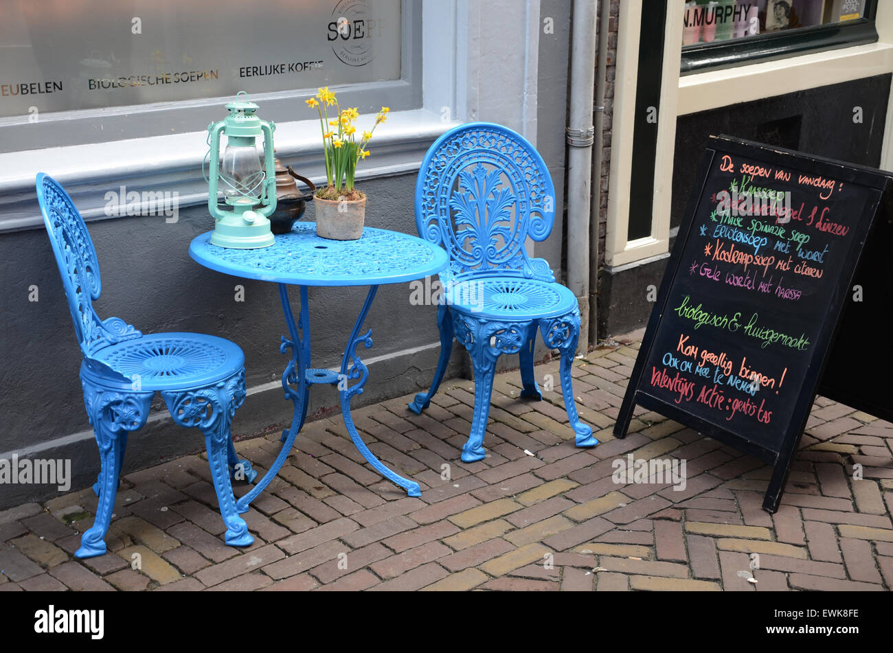 Pittoresca cittadina di Alkmaar centro Europa Paesi Bassi Foto Stock