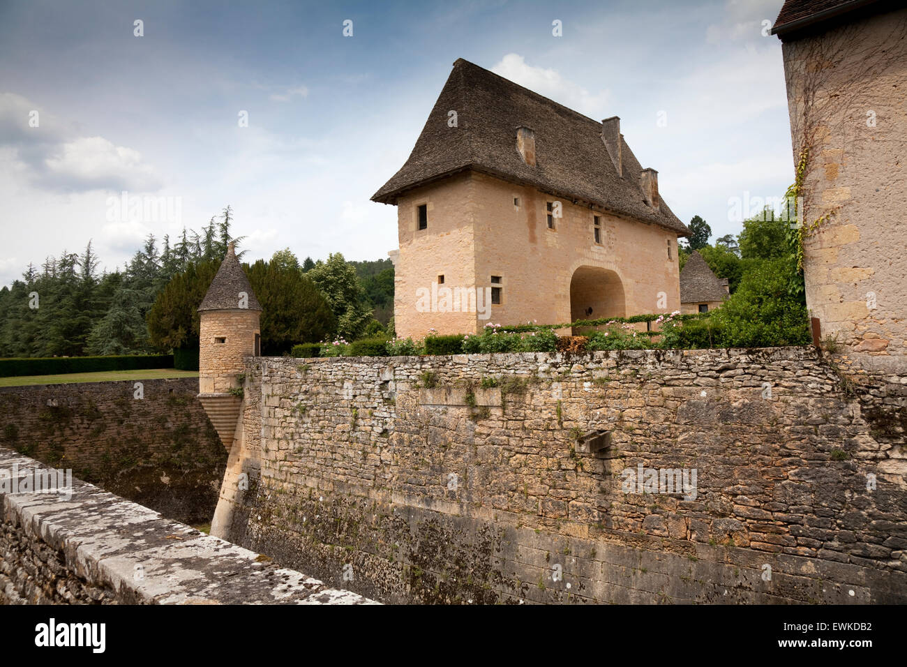 Château de Losse Dordogne Francia Foto Stock