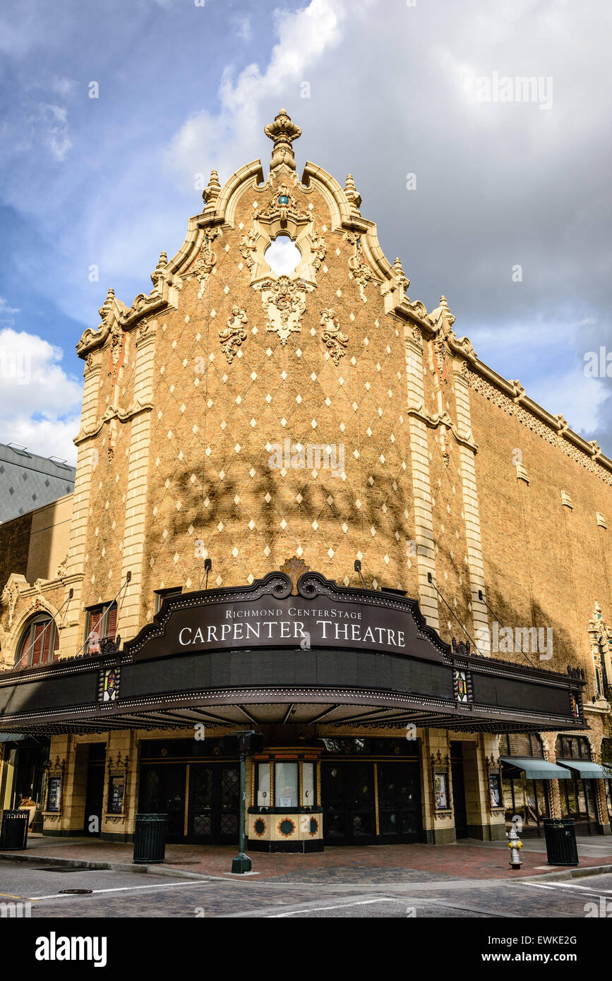 Richmond CenterStage, falegname Theatre Centro per le Arti dello Spettacolo, 600 East grazia Street, Richmond, Virginia Foto Stock