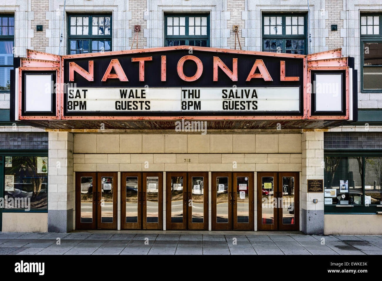 Il Teatro Nazionale, 708 East Broad Street, Richmond, Virginia Foto Stock