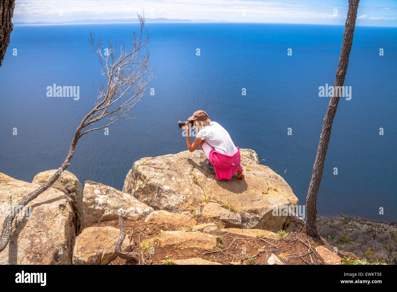 Fotografo di viaggio Foto Stock