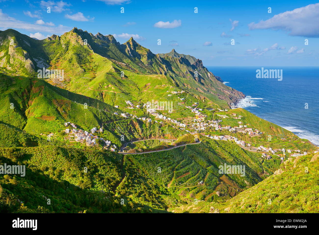 Taganana, Tenerife, Isole Canarie, Spagna Foto Stock