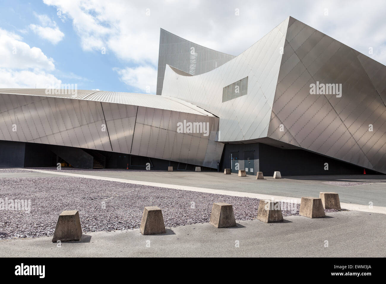 Imperial War Museum North, Salford, Greater Manchester Foto Stock