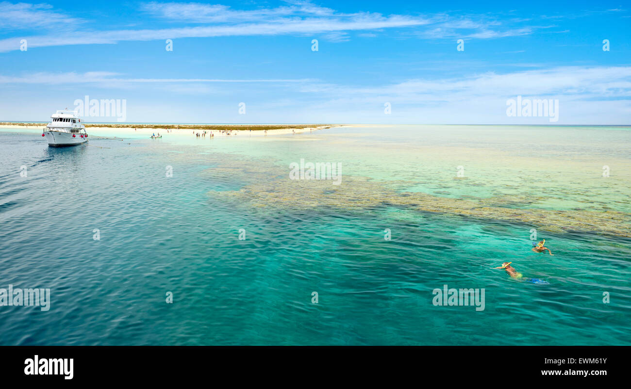 Isole Qulaan, Mar Rosso, Marsa Alam Regione, Egitto Foto Stock