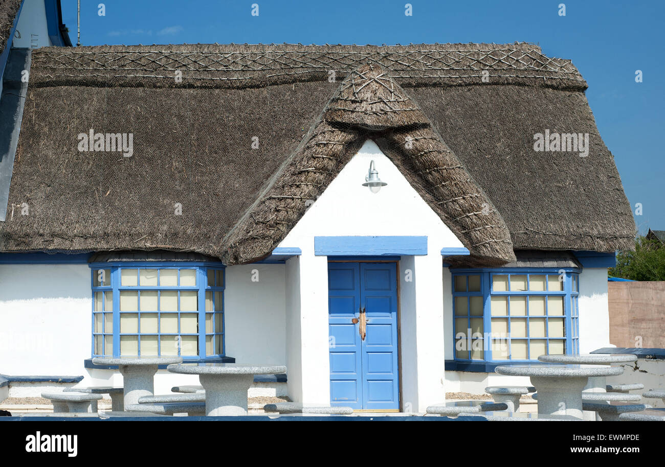 Irlanda, County Wexford, Kilmore Quay Hotel, (ex casa in legno) Foto Stock