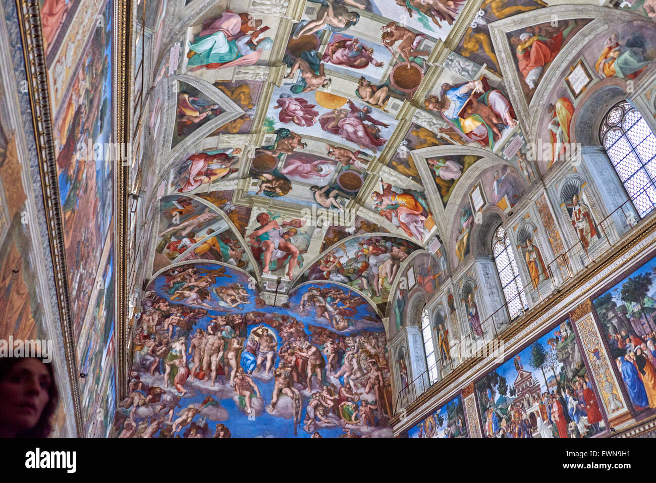 La Cappella Sistina è una cappella nel Palazzo Apostolico, la residenza  ufficiale del Papa nella Città del Vaticano Foto stock - Alamy